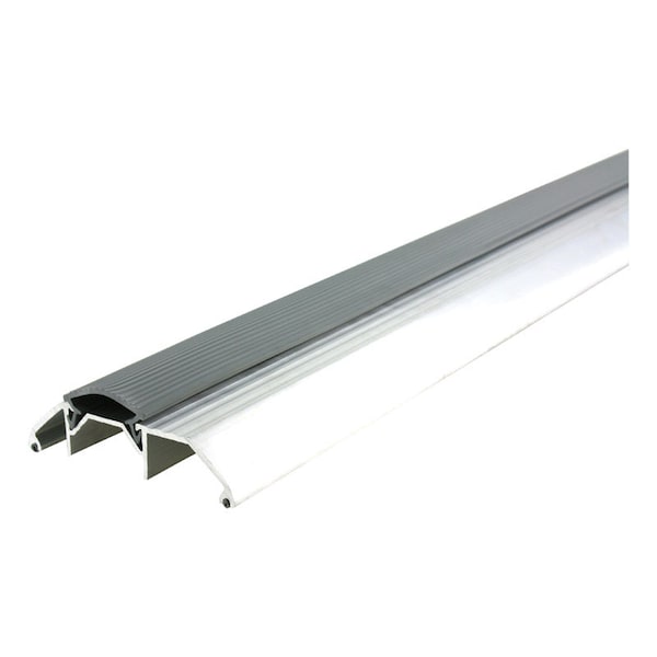 M-D Building Products M-D Building Products 0.75 in. H X 1.5 in. W X 36 in. L Vinyl Threshold Replacement Insert Gray 43824 - main